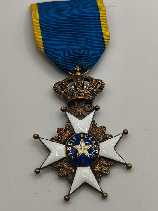 Polar Star Order medal of Sweden.