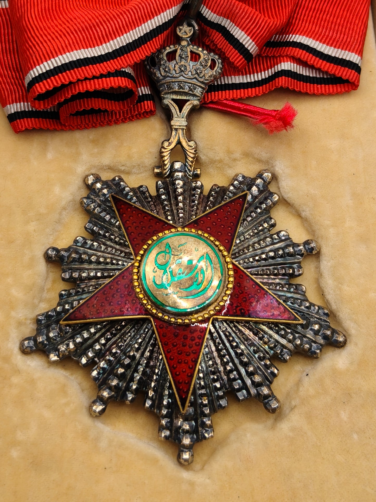 Order Of Independence Commander Medal. Libya's Kingdom.