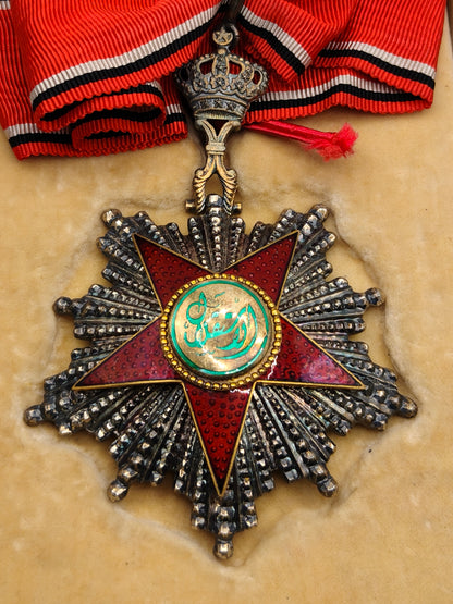 Order Of Independence Commander Medal. Libya's Kingdom.