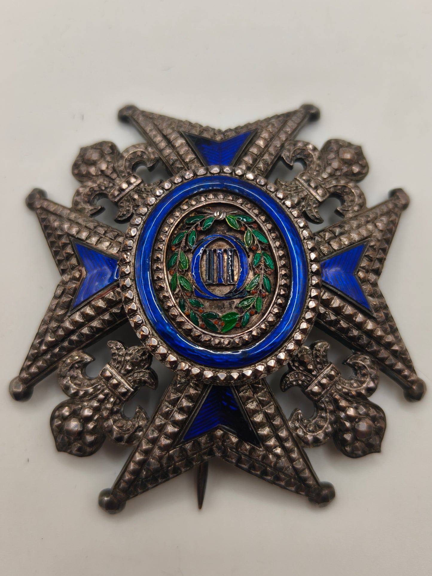The Grand Cross of the Royal Order of Charles III . Spain XIX Century.