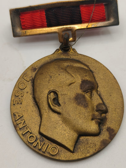 Jose Antonio's medal, commemorative Phalanx. Spain