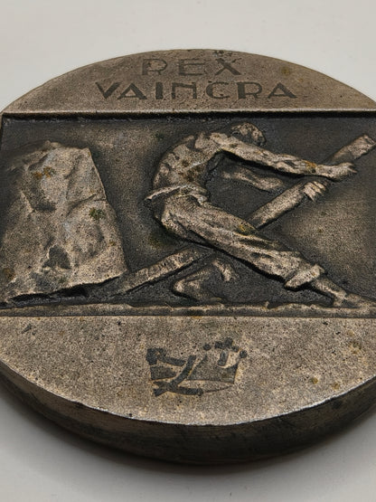 Rare Leon Degrelle Commemorative Medal. IIWW Belgium