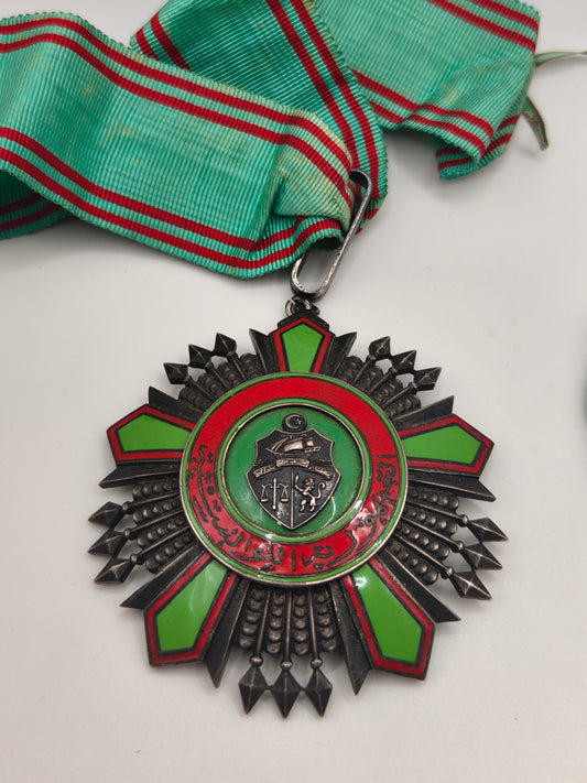 Order of Republic of Tunez, Commander Medal.
