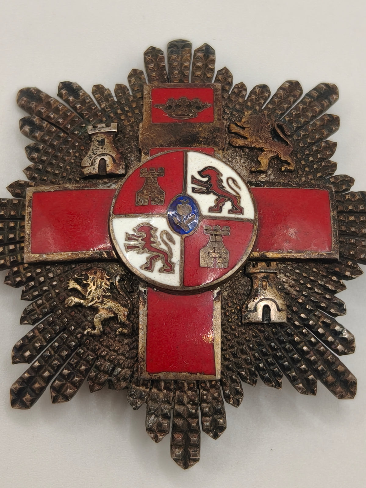 Egaña's Red Merit Order Cross. Legion Cóndor, Spanish Civil WAR.