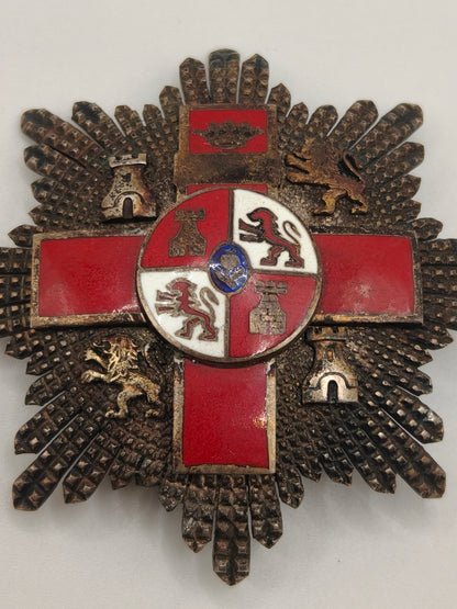 Egaña's Red Merit Order Cross. Legion Cóndor, Spanish Civil WAR.