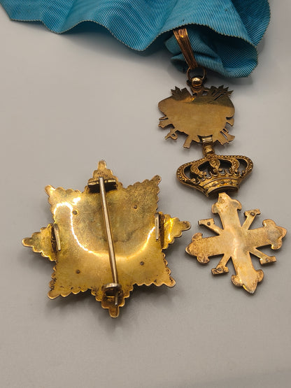 Constantinian Order Grand Commander set. Vatican