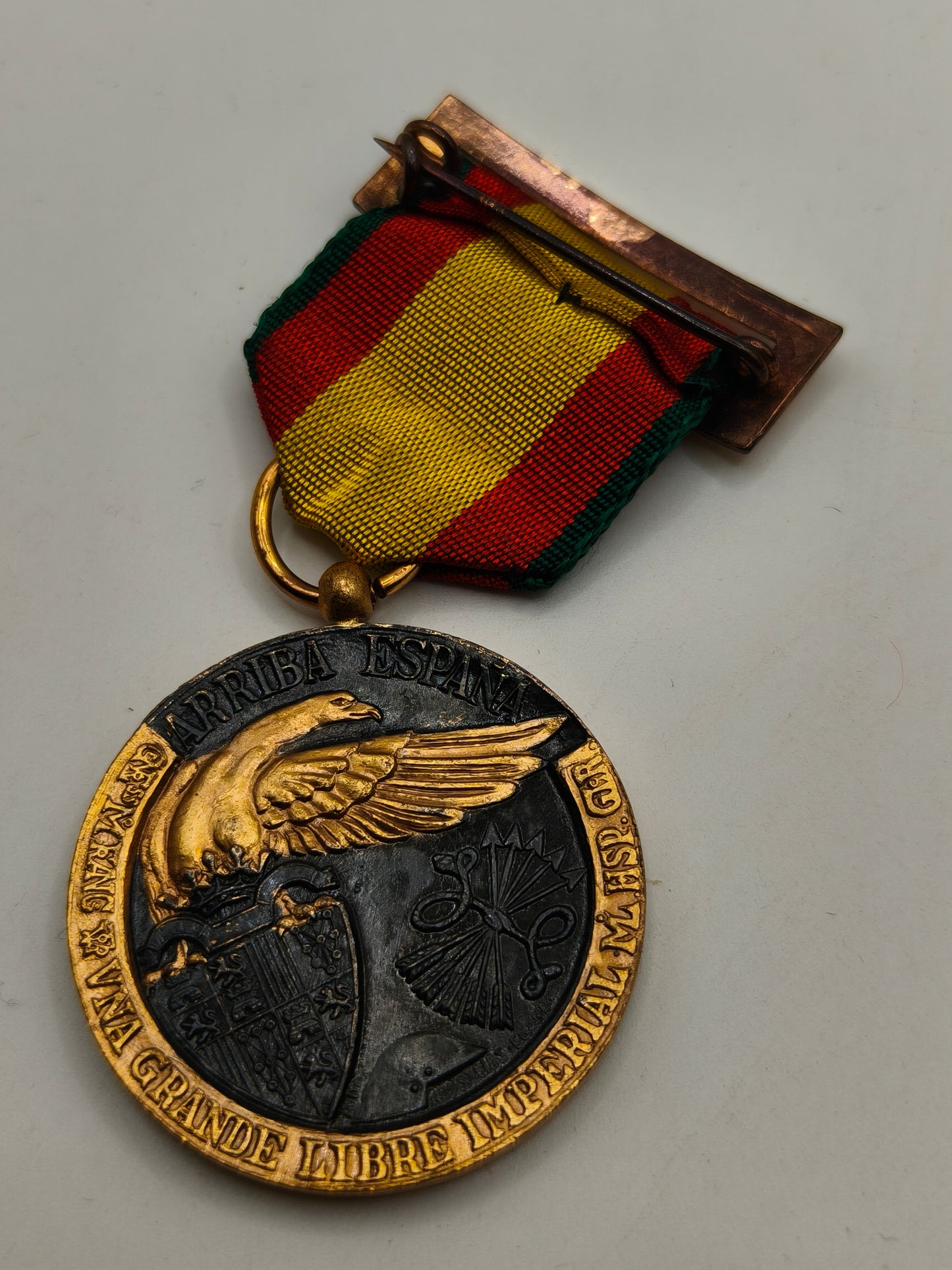 Medalla Campaña Retaguardia 1936-1939. Guerra civil española.