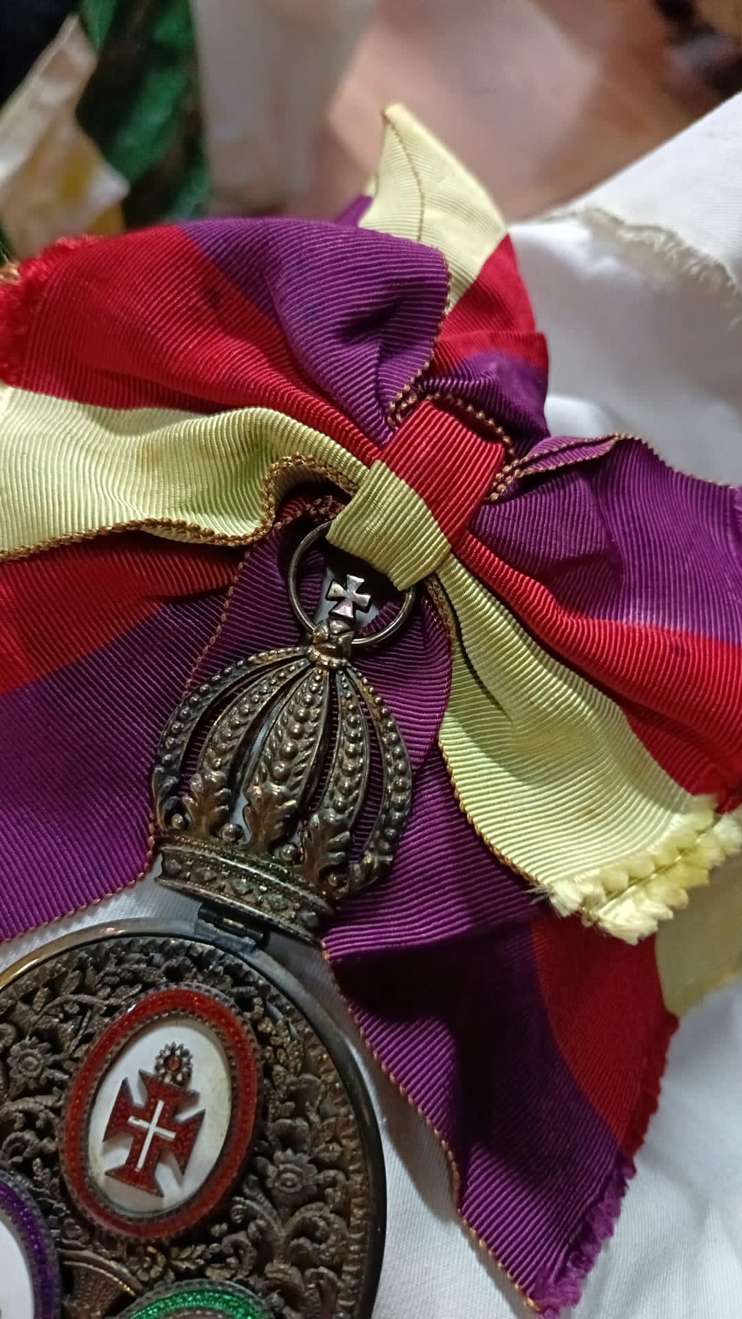 Brazilian Triple Order Badge of Grand Cross.
