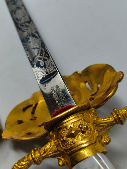 Espadín de gran gala Vaticano . Siglo XIX