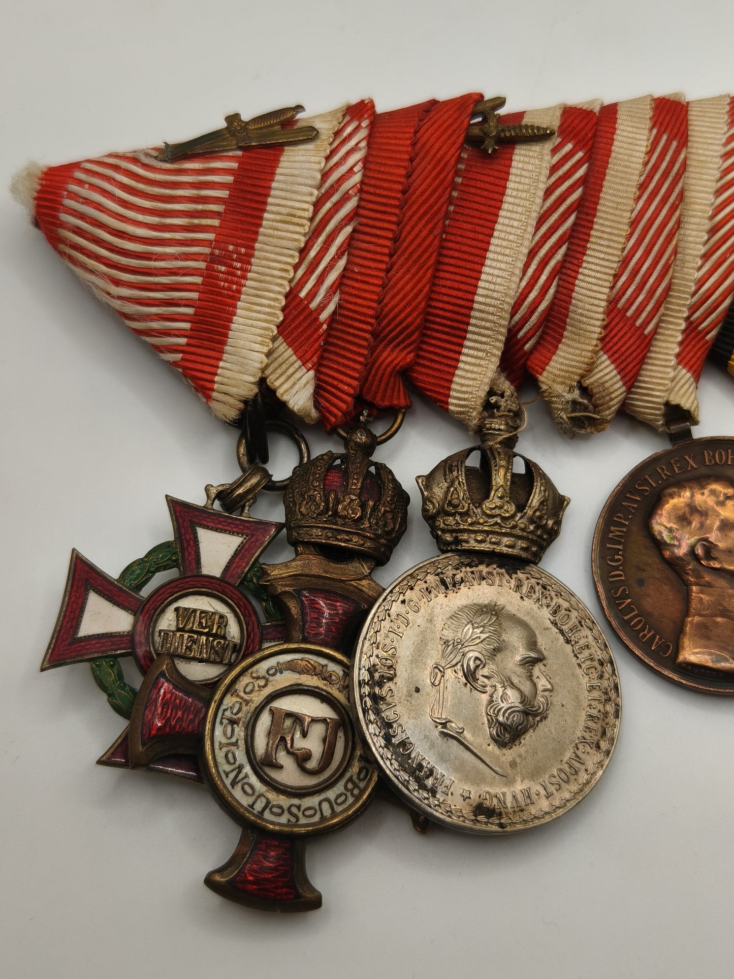 Austrian medal bar. Pre IWW Francisco José
