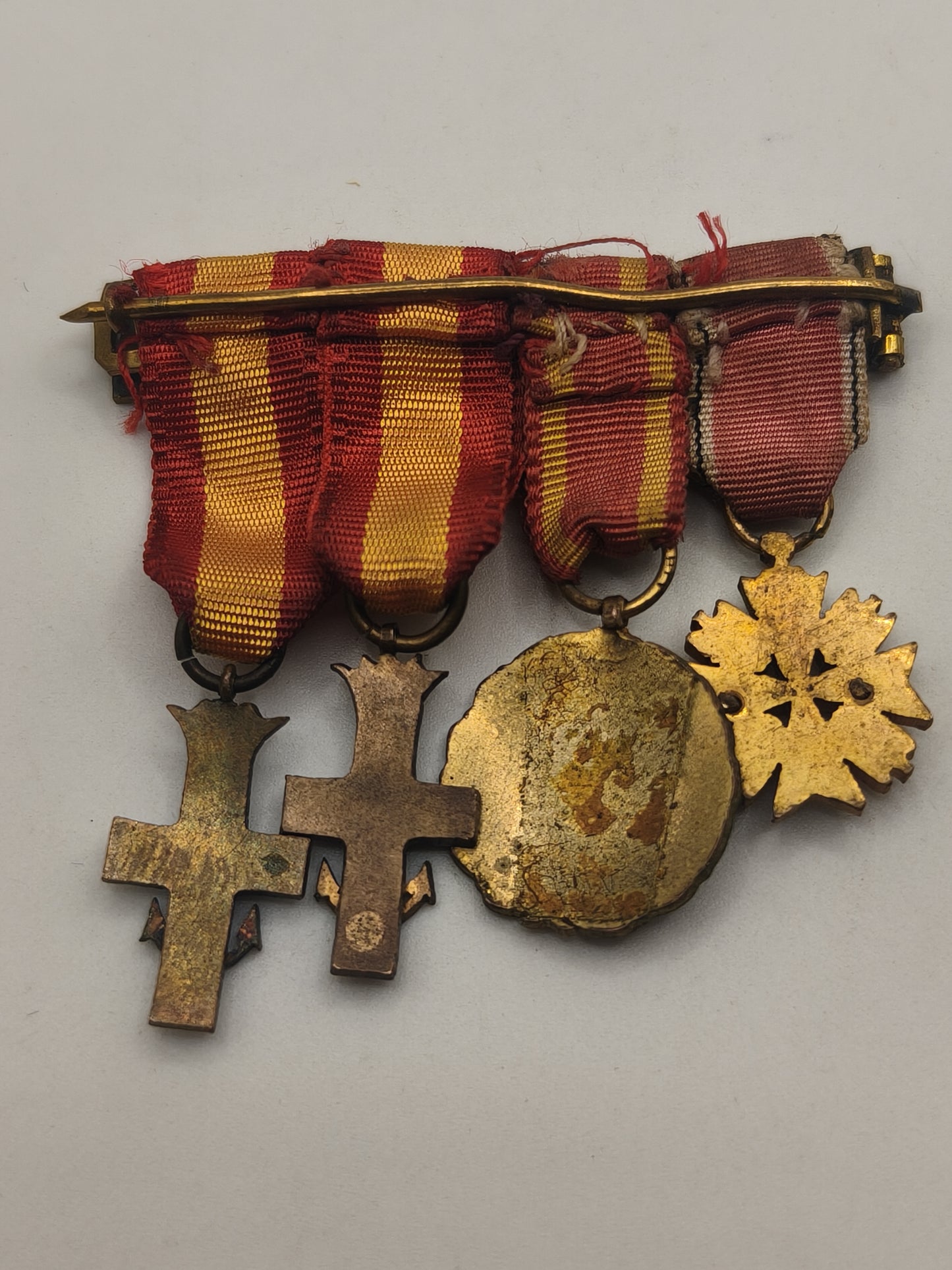 Blue Division Medal Bar Mini. Spanish Civil War.
