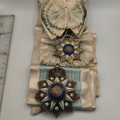 Villaviciosa's Order, Grand Cross. Portugal Monarchy Period