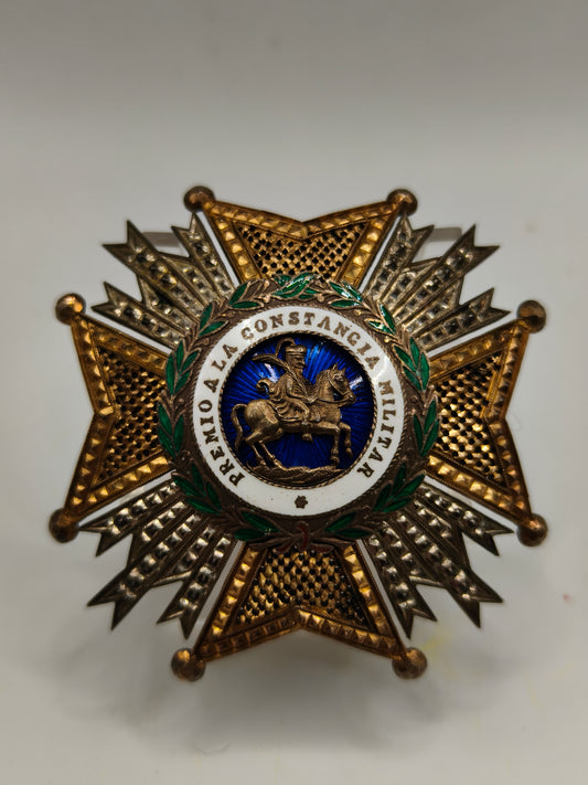 Medalla cruz orden san Hermenegildo Joyería