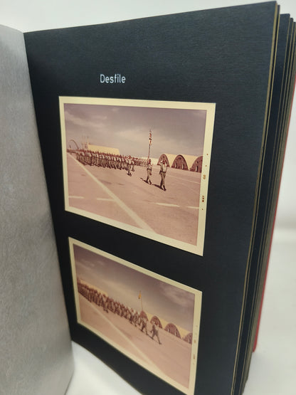 Album dedicado capitán General de Canarias a villa Cisneros Alejandro de Farnesio Legión