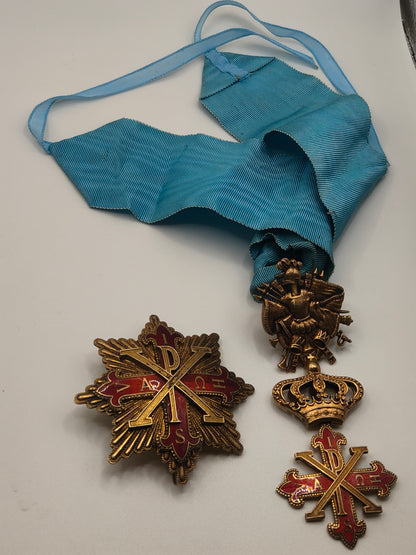 Constantinian Order Grand Commander set. Vatican