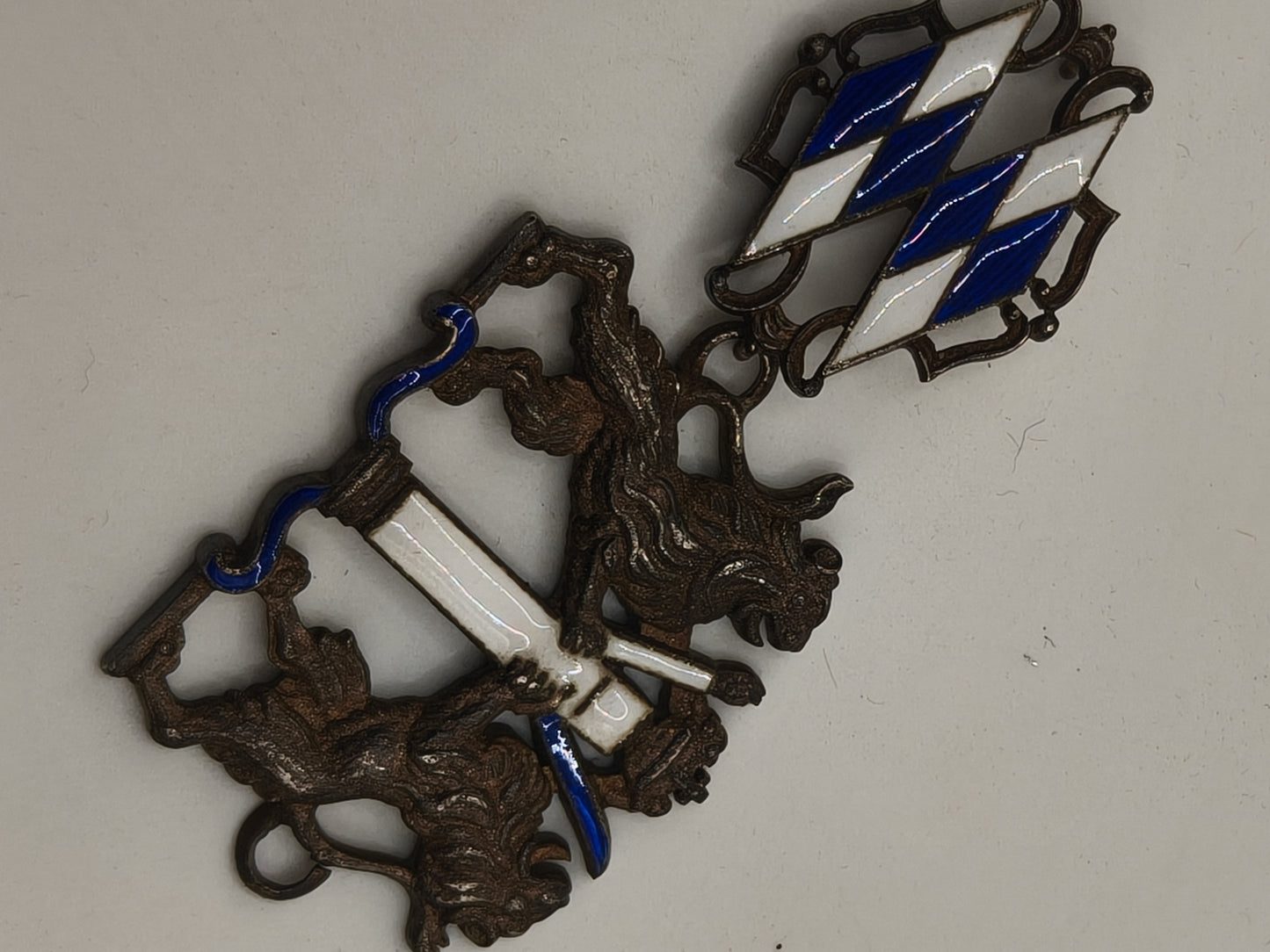 Badge of the Grand Collar of the Bavarian Order. Germany