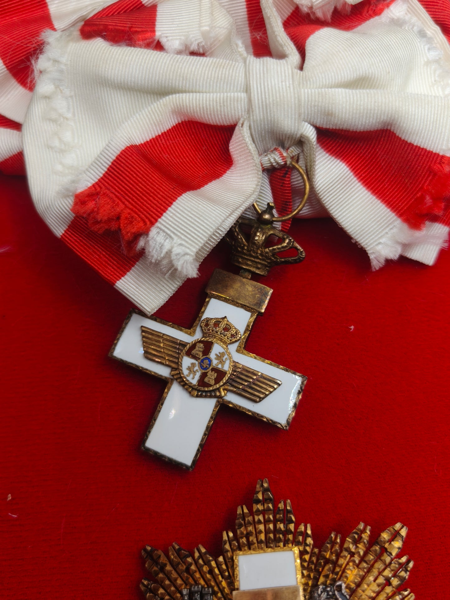 Aereal Merit Order Grand Cross. Spain. Gilf Silver.