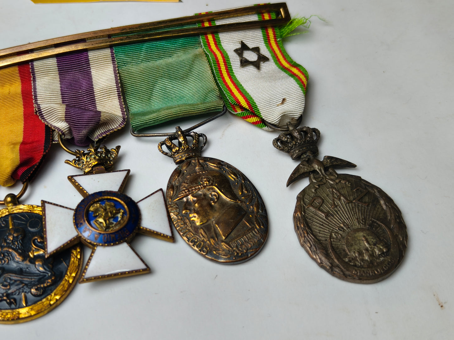 Medal Spanish Medal Bar, Africa's War and Spanish Civil War.