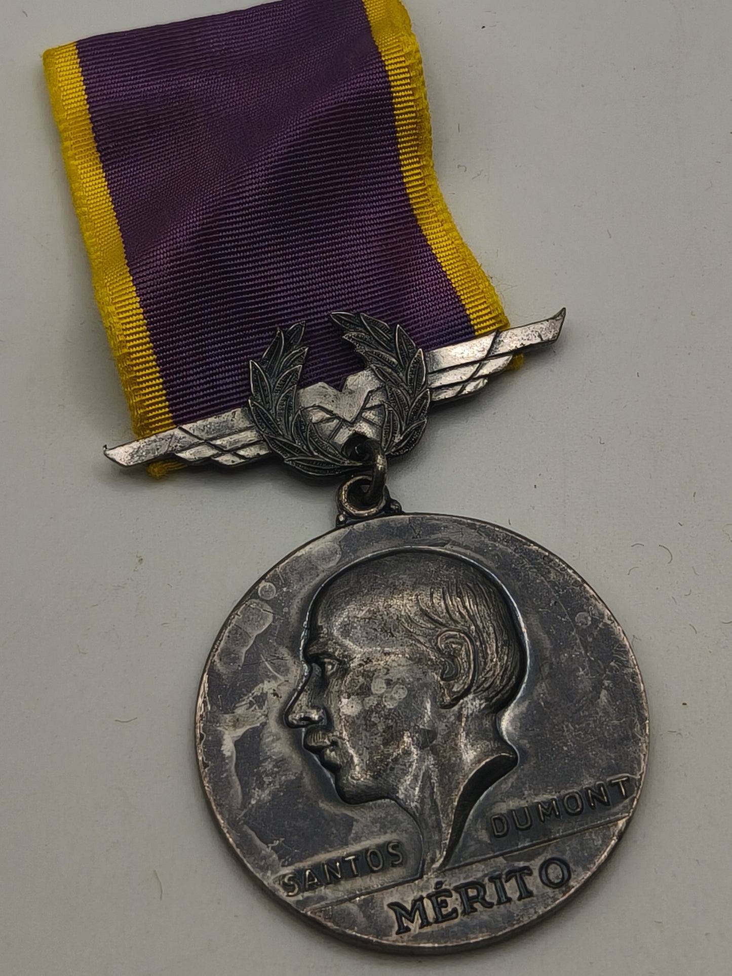 Air forces merit medal, Santos dumont. Brasil