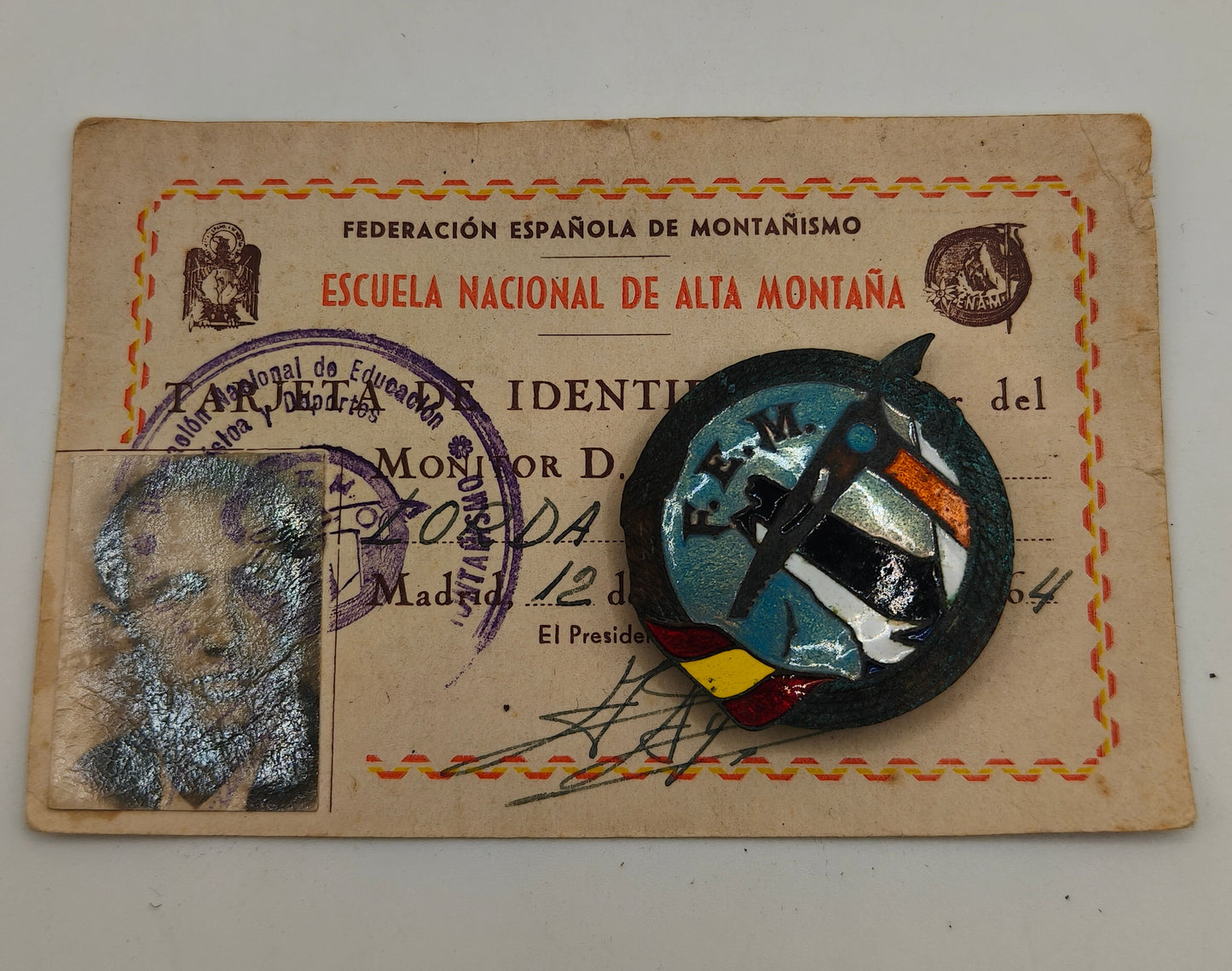 High Mountain Military Troops lot. Spain