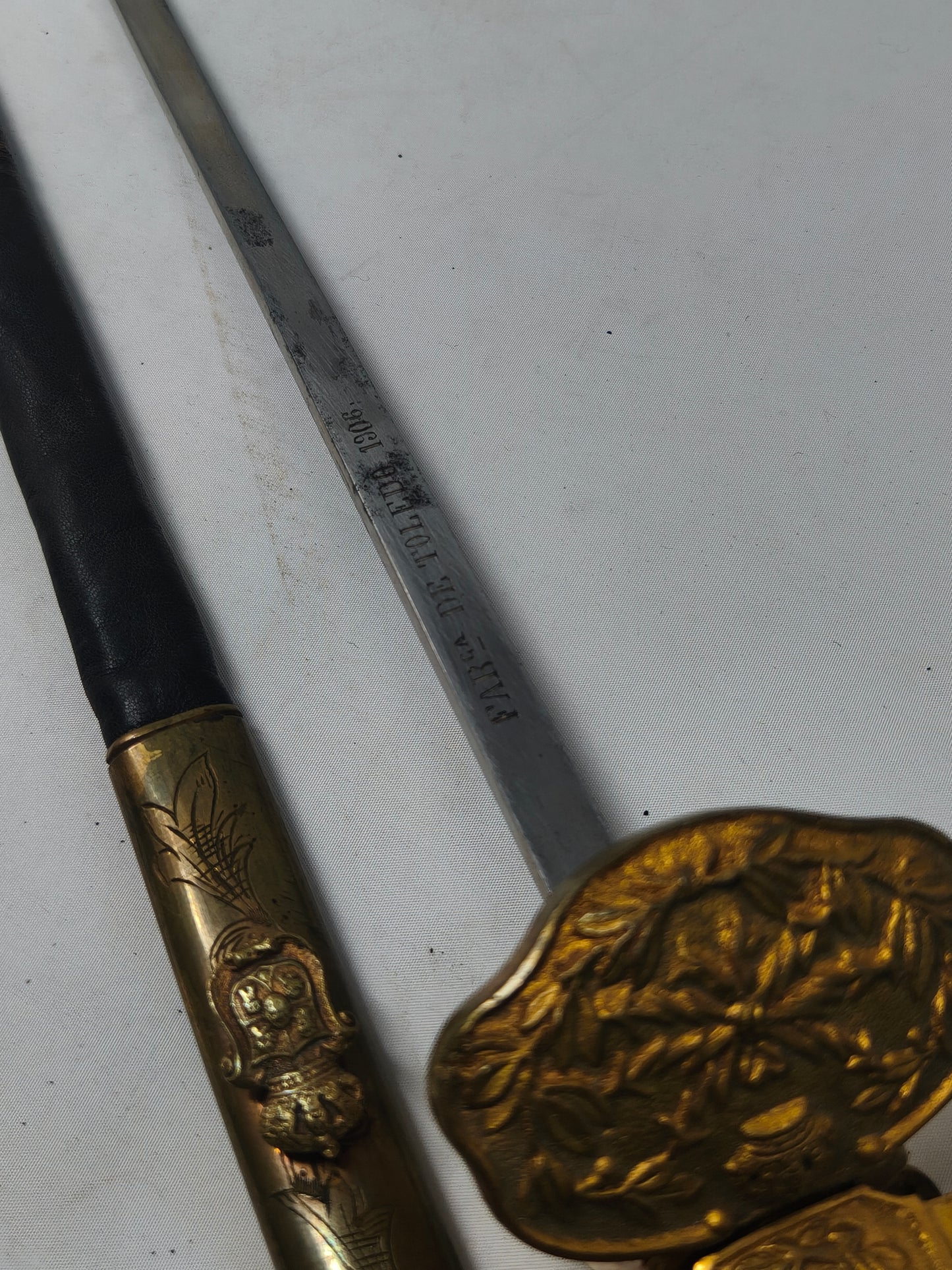 Signal corps Dress sword. Alphonso XIII, Spain.