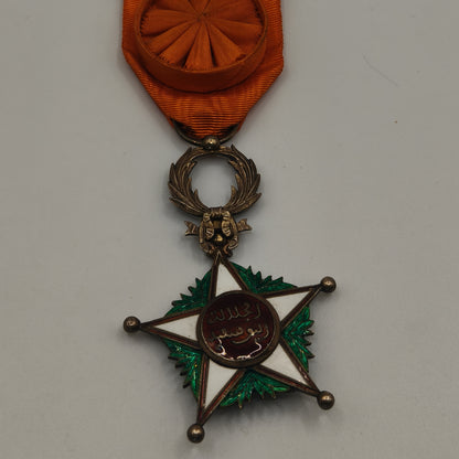 Order of Ouissam alauí, Knight Medal Class. Morocco