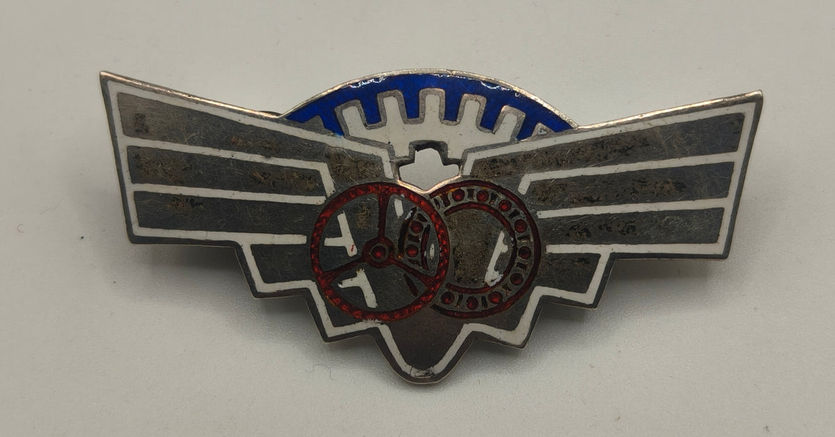 Jewelry Model, Driver Badge. Spain Franco's Period.