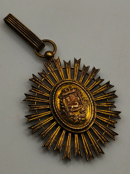 Medalla Orden de Bolivar. Colombia.