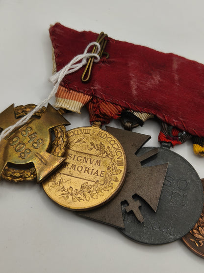 Austrian medal bar. Pre IWW Francisco José