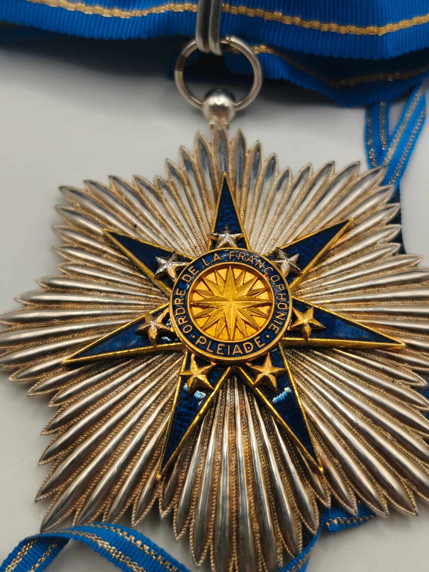 Medalla encomendador Orden Pleiade. Francia