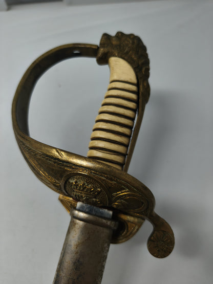 Spanish Marine Ceremonial Saber. Franco's period.