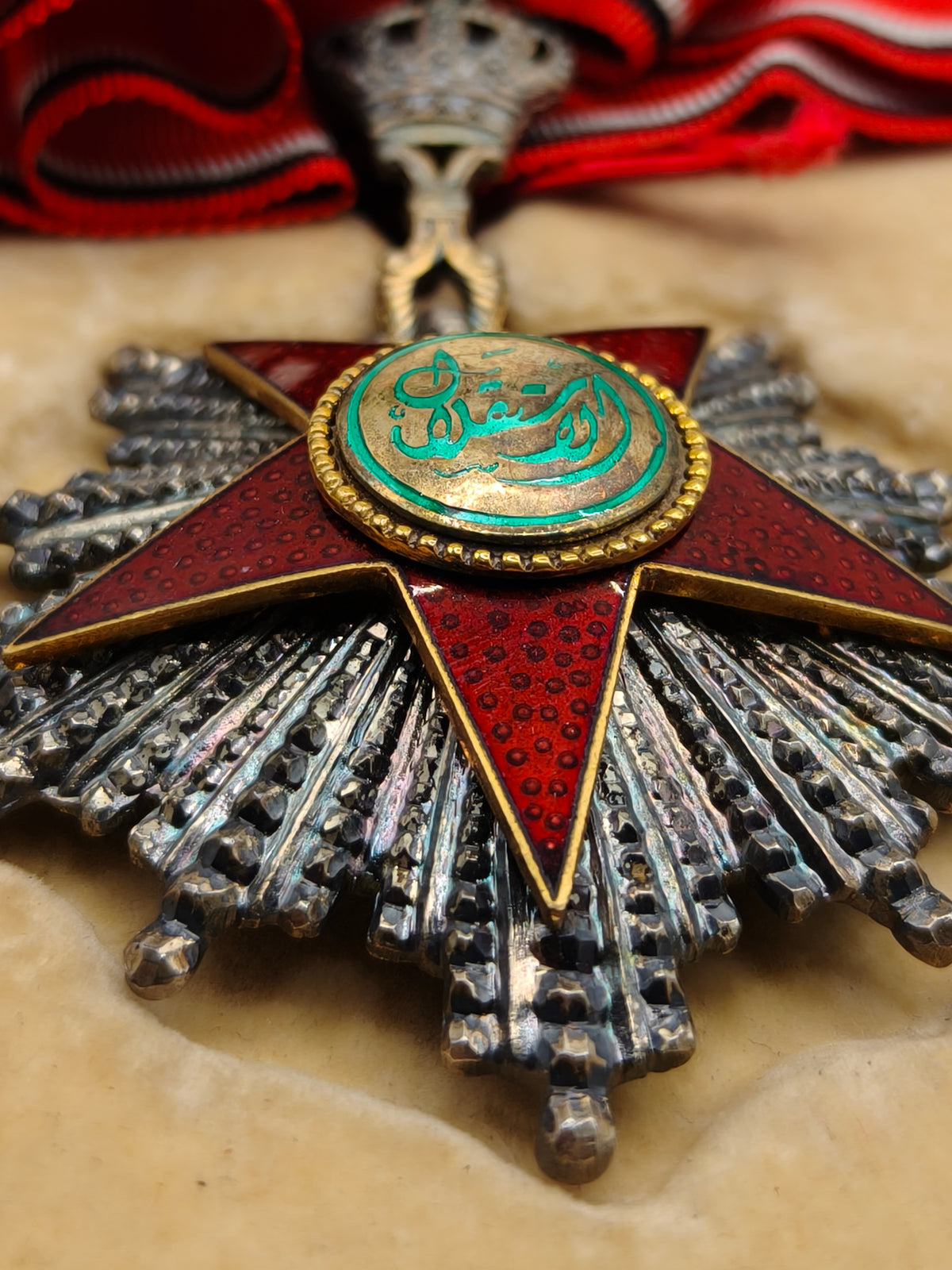 Order Of Independence Commander Medal. Libya's Kingdom.