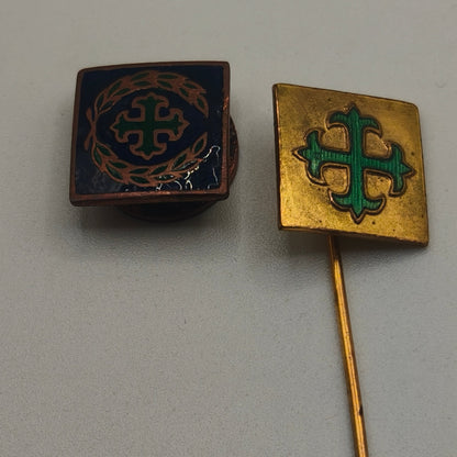 Badges Lot of Young Fascist From Portugal (Mocidade Portuguesa).