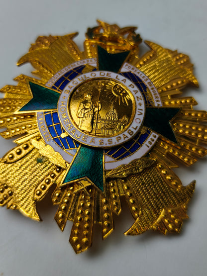 San Pablo Order Breast Star 1966. Spain.