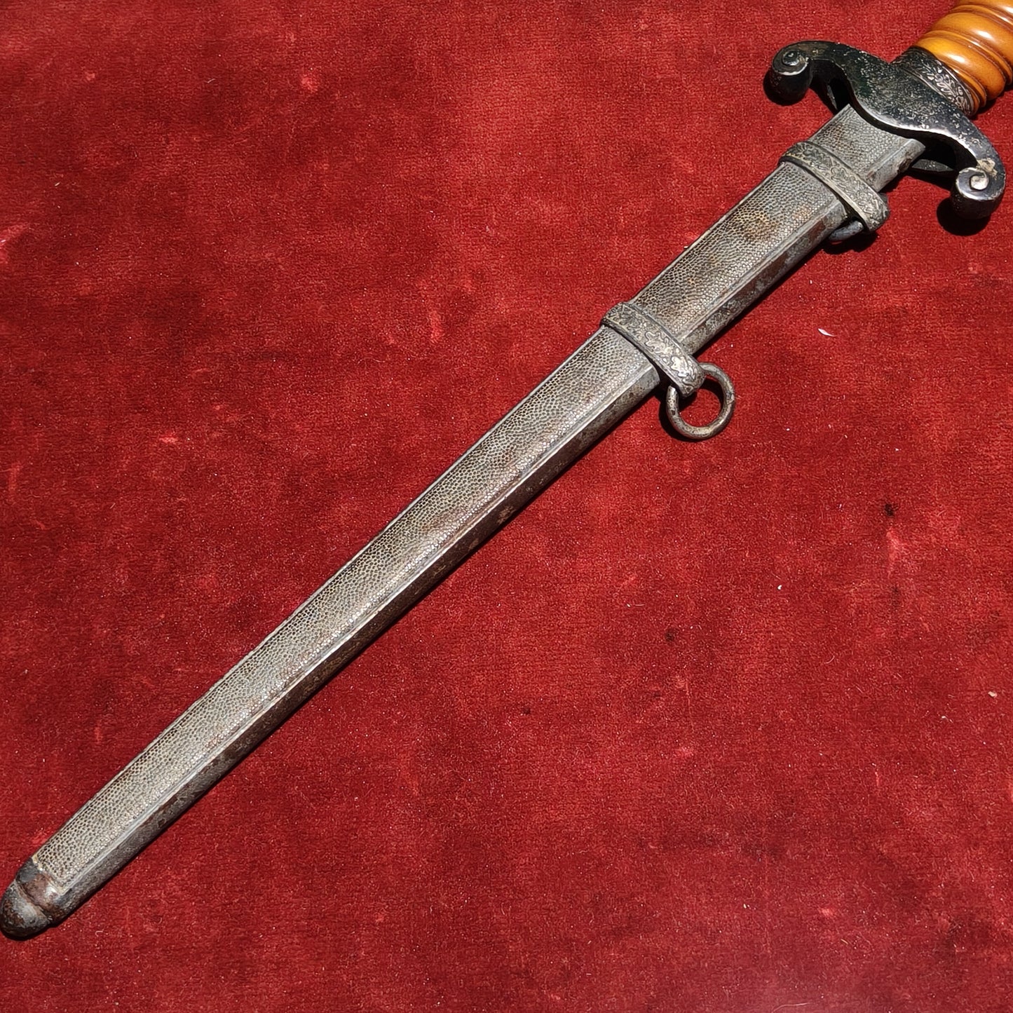 Daga oficial Wehrmacht Sin marcas en hoja