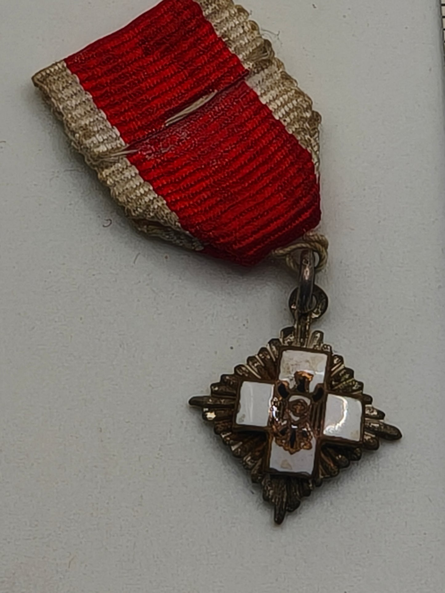 Red Cross Medal Breast Star. III Reich Germany.