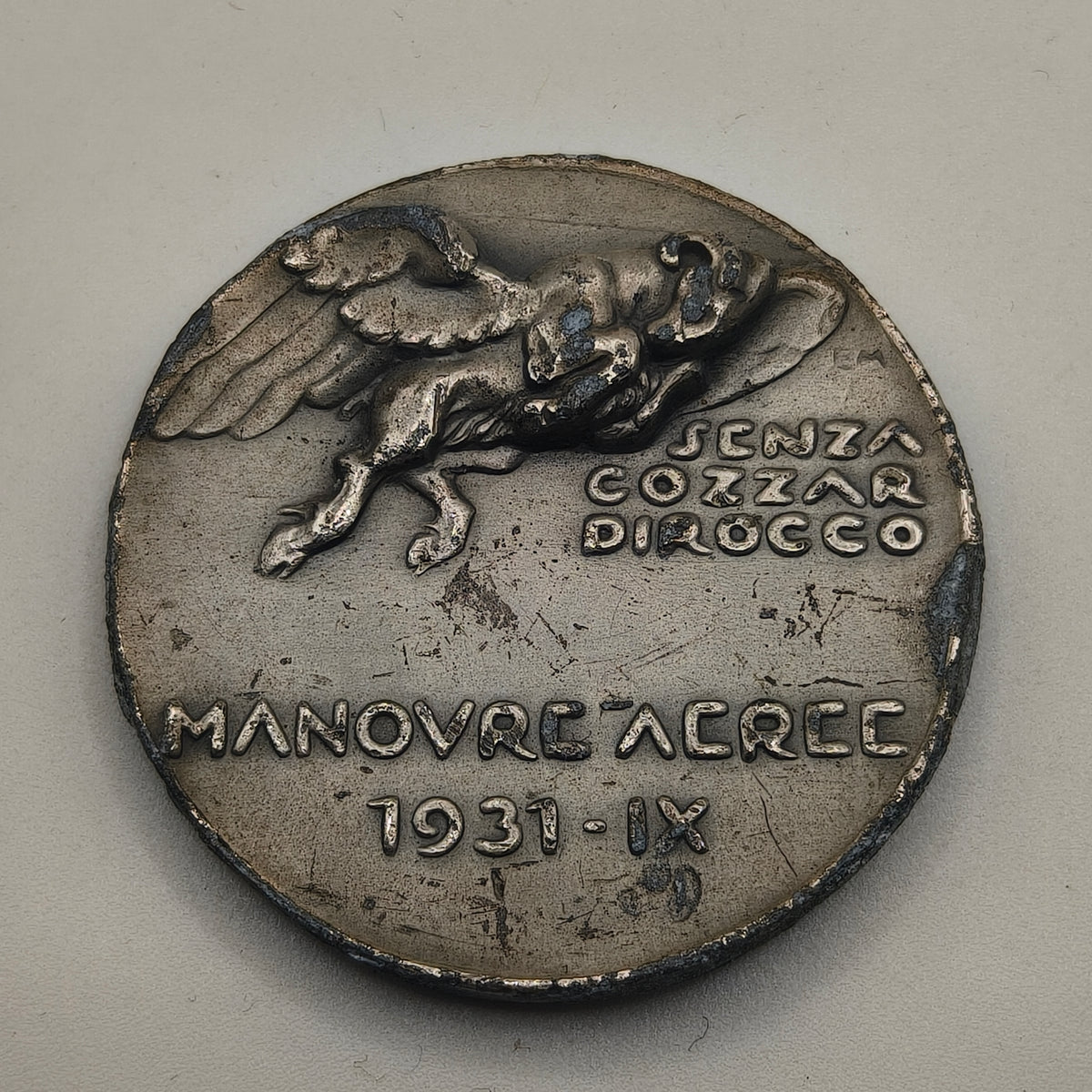 Conmemorative Aviation Italian Medal. 1931.