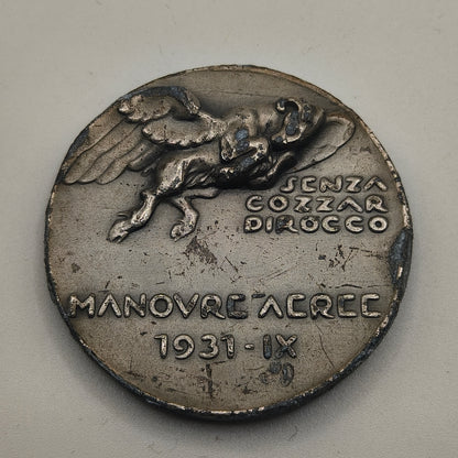 Conmemorative Aviation Italian Medal. 1931.