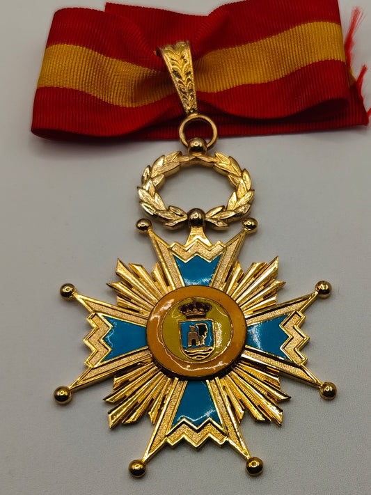 Spanish Nobility Order, Commander Medal.