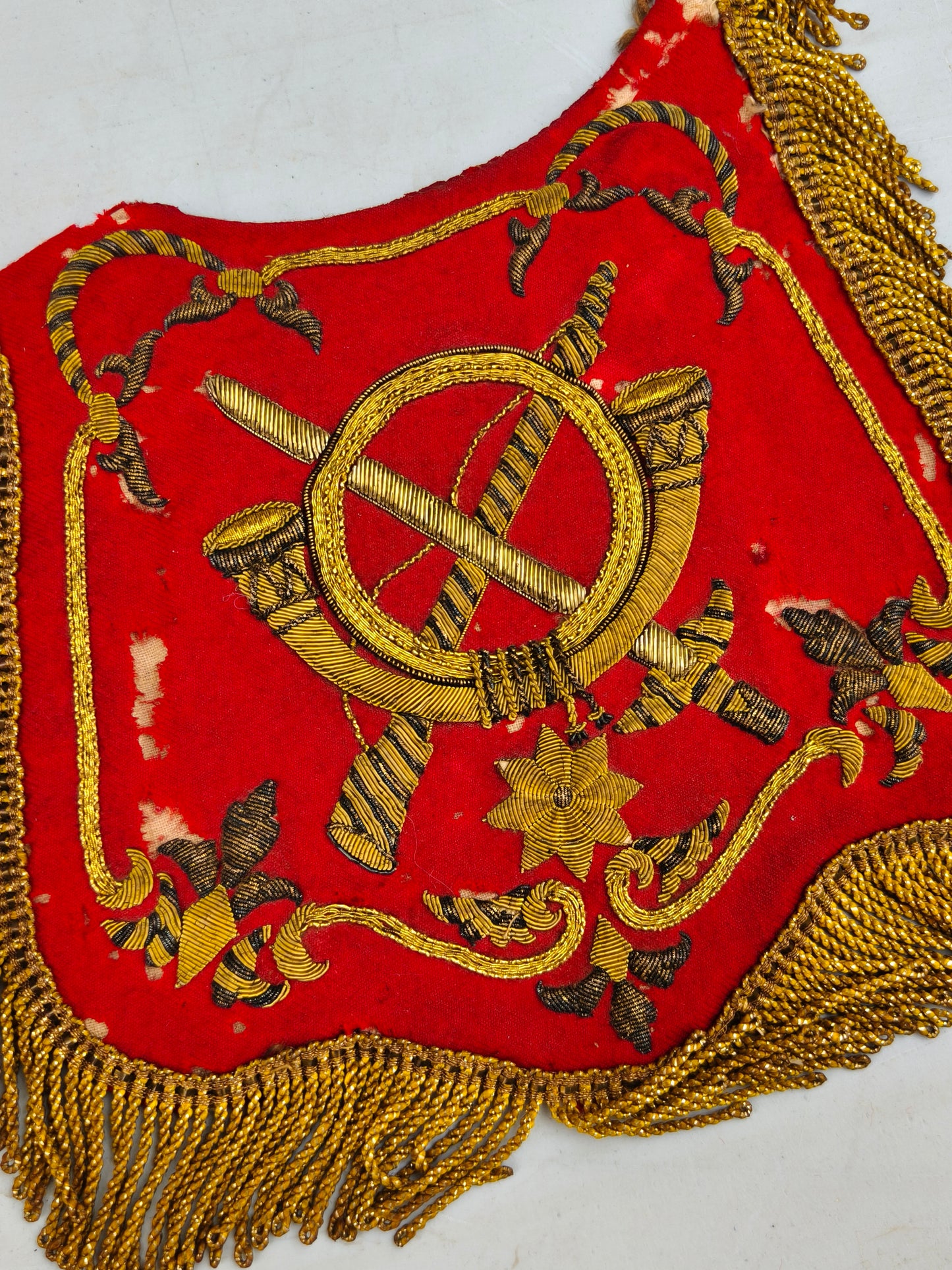Banderín Bordado de Infantería. España época Franco.