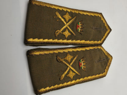 Major General Epaulettes. Spain Franco's period.