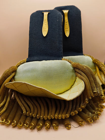 Hombreras de gala de Almirante hilo de oro