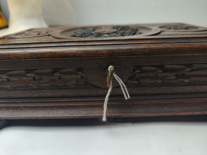 Carlist Wooden Case , pre Spanish Civil War.