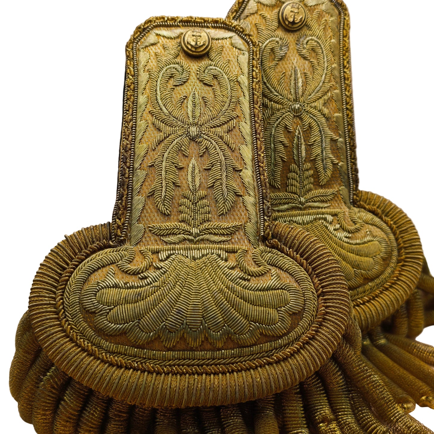 Hombreras de gala de Almirante hilo de oro