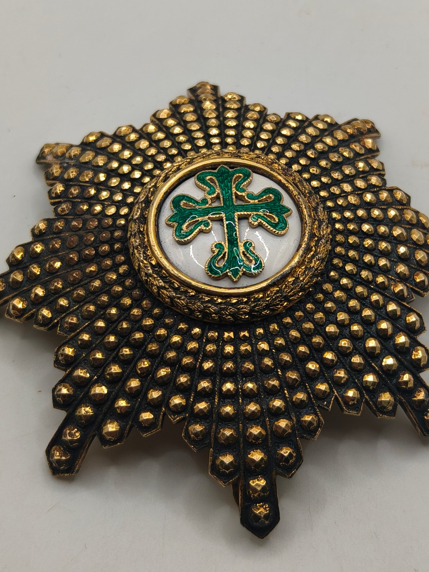 Aviz Order Grand Cross. Gold silver. Portugal.