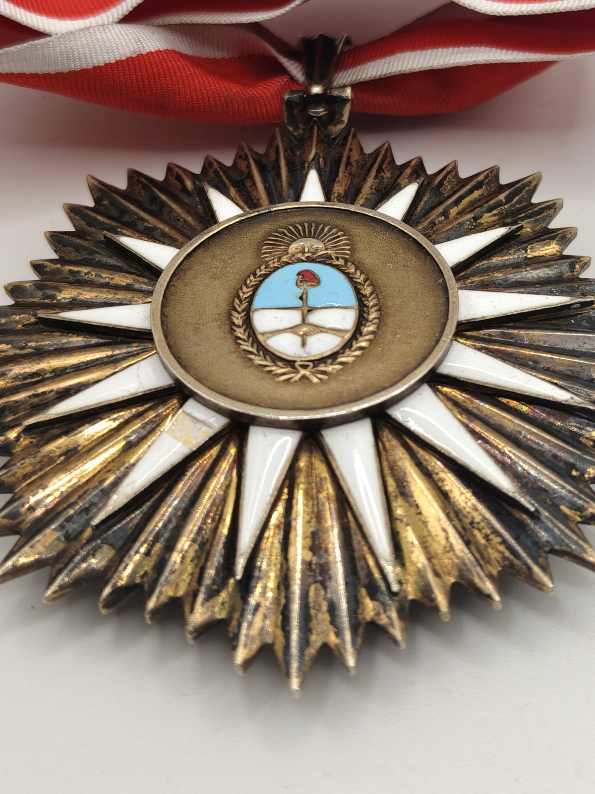 Commander Medal Order of May , Argentina. Big Size.