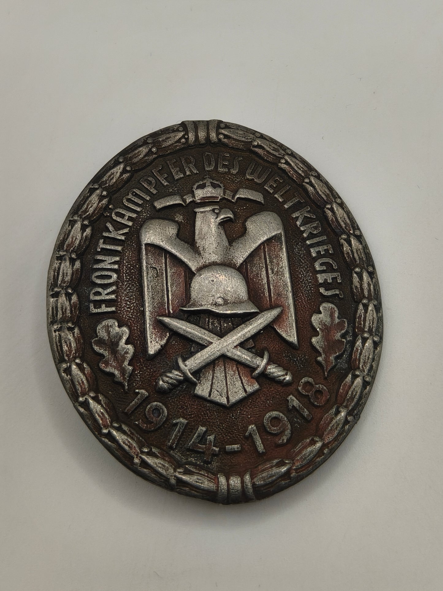 Insignia excombatientes combatientes del frente. IWW Alemania Weimar
