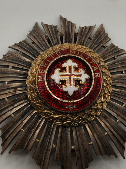 Military merit order medal cross. Portugal
