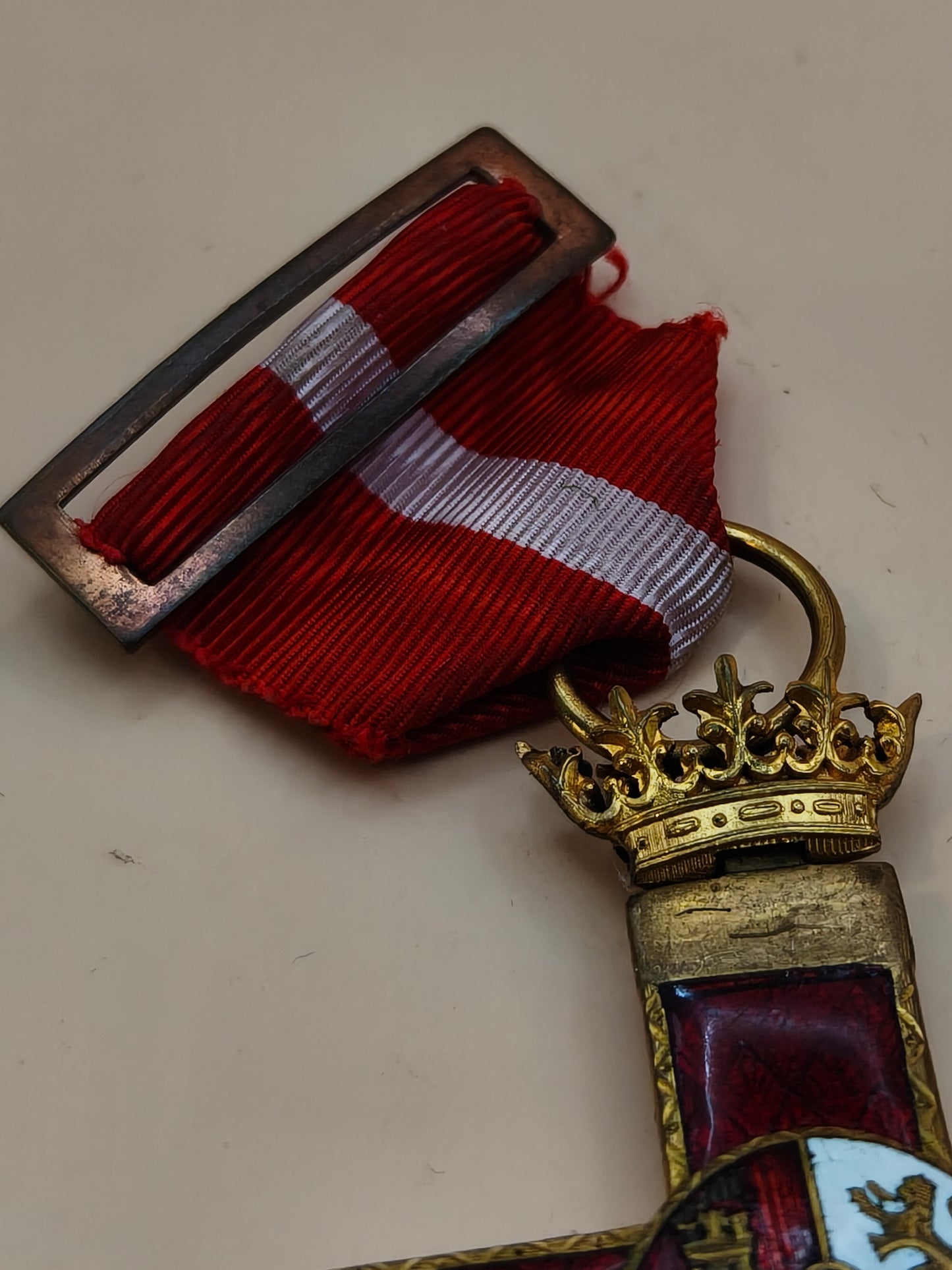 Cruz roja mérito militar. Guerra civil española.