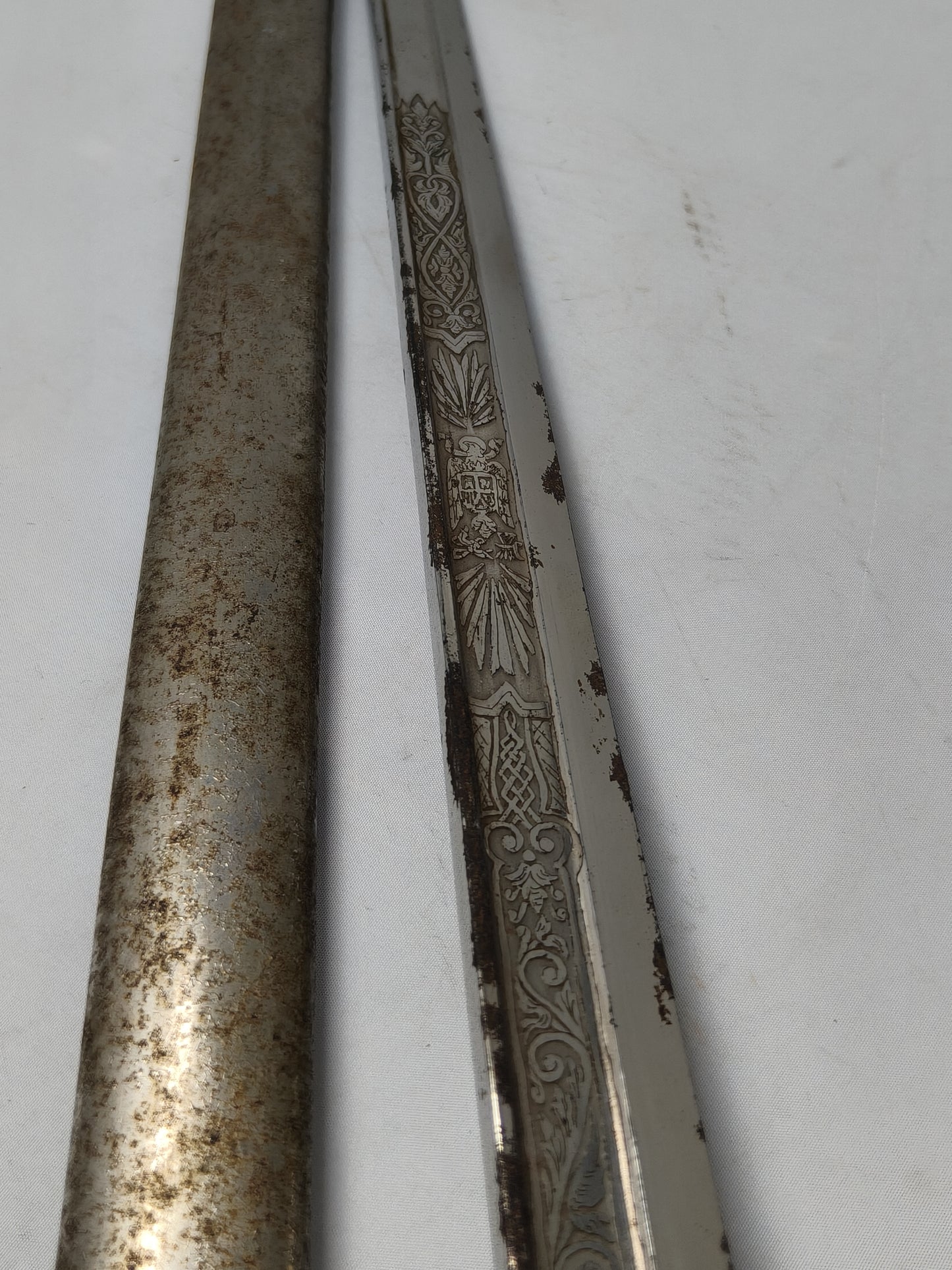 Spanish Marine Ceremonial Saber. Franco's period.